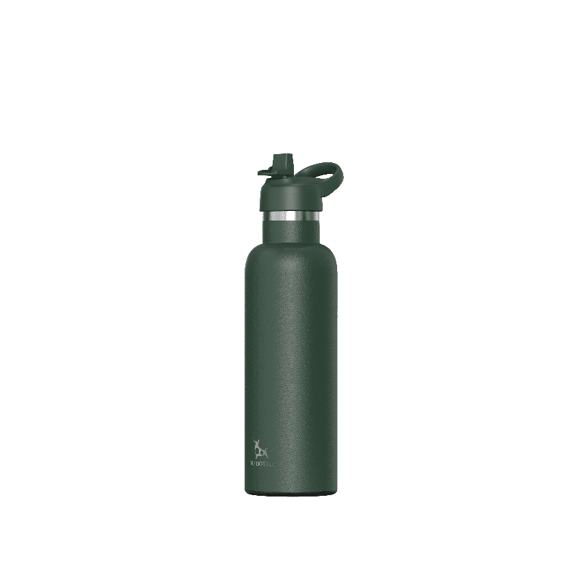 Double wall stainless steel vacuum insulation bottle with suction nozzle 750ml - Image 3