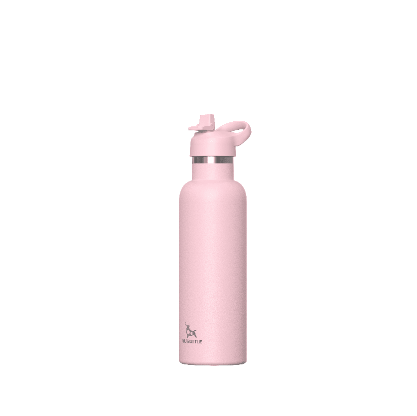 Double wall stainless steel vacuum insulation bottle with suction nozzle 750ml - Image 5